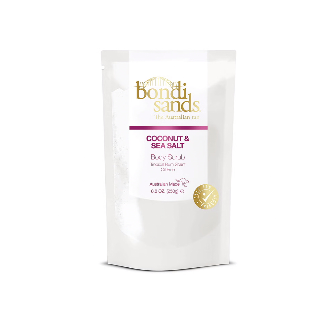 Bondi Sands Body Scrub Coconut & Sea Salt Tropical Rum Scent