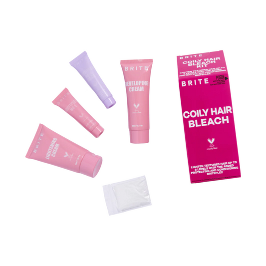 Brite Coily Hair Bleach Kit