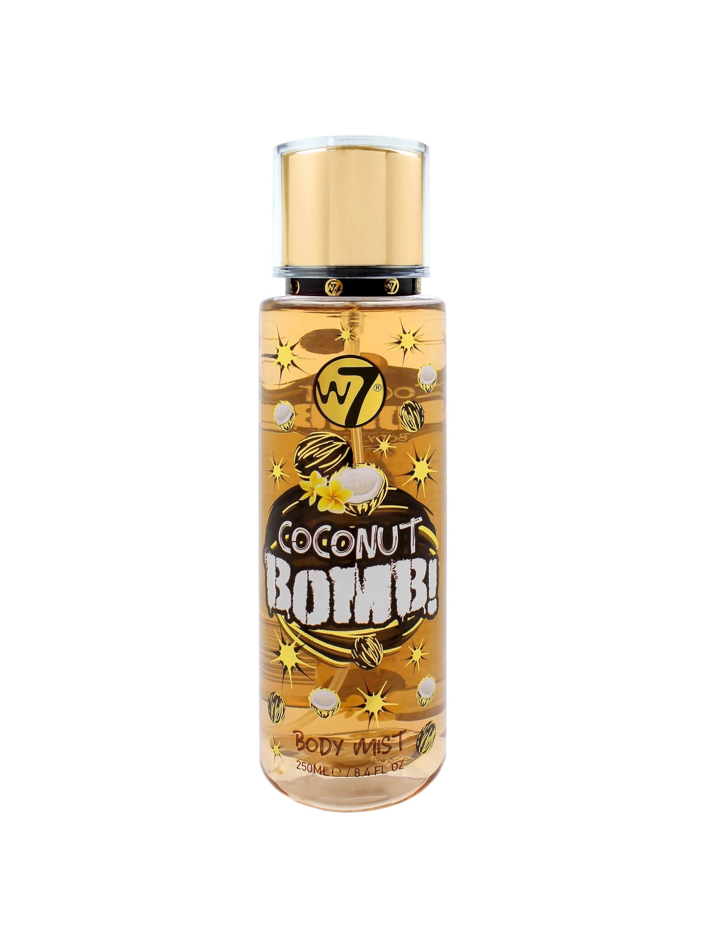 W7 Body Mist Coconut Bomb 250ml Mist