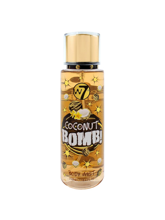 W7 Body Mist Coconut Bomb 250ml Mist