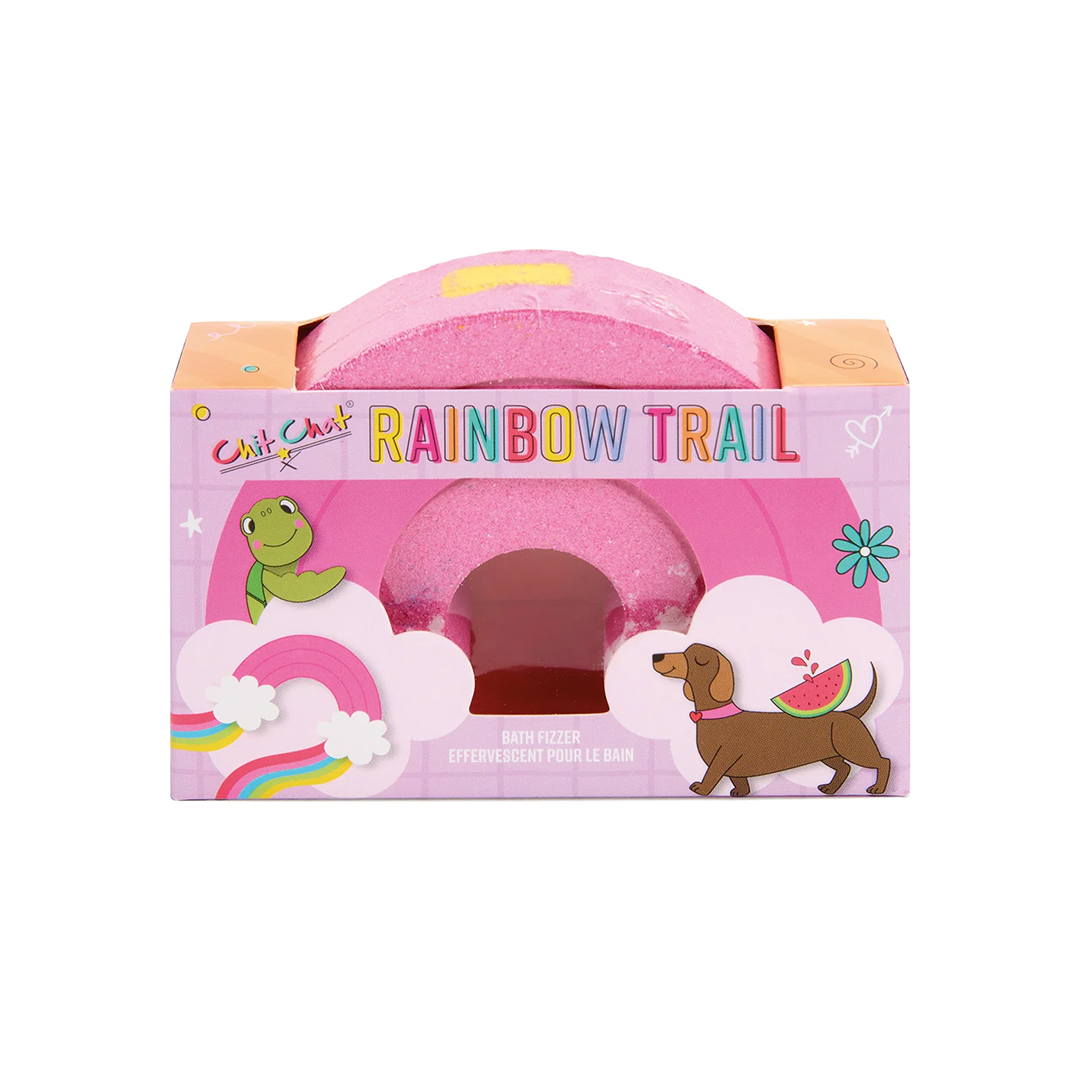 Chit Chat Rainbow Trail Bath Fizzer Rainbow