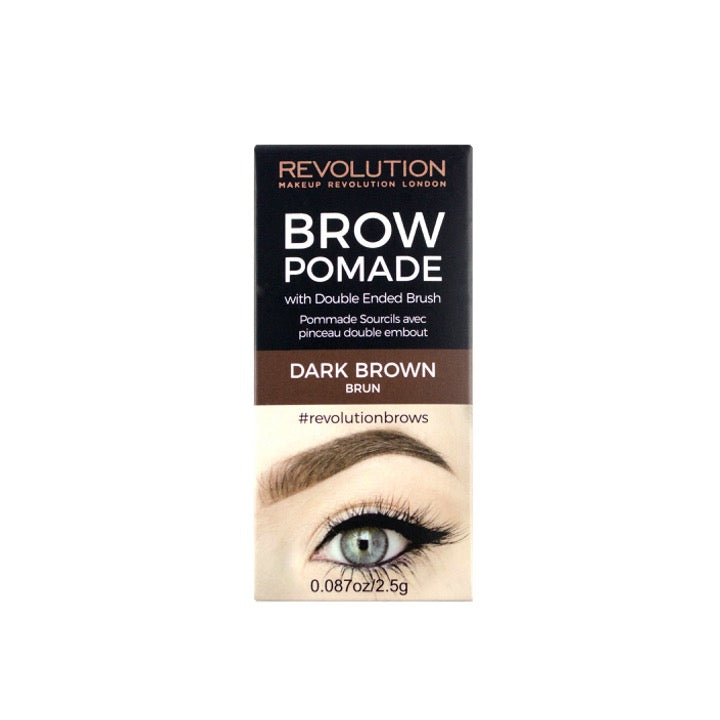 Revolution Brow Pomade Dark Brown