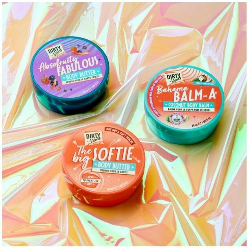 Dirty Works Smooth Over Body Butter Trio Set