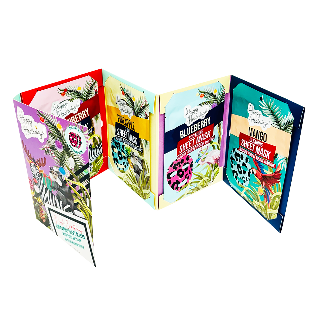 Dirty Works Happy Hooladays Mask Set