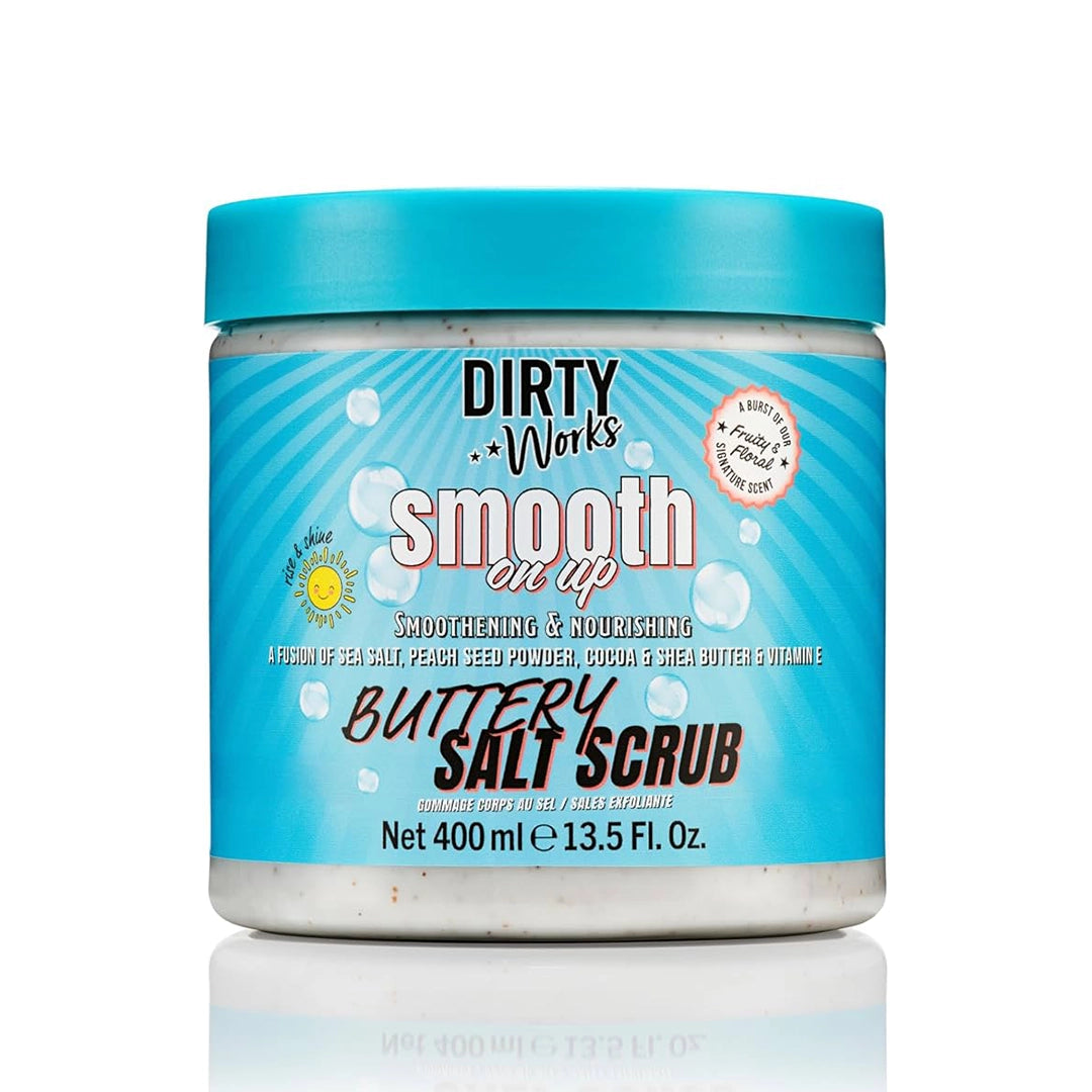 Dirty Works Smooth On Up Buttery Salt Scrub 300ml