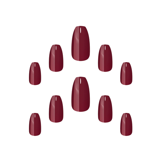 Elegant Touch False Nails Crimson Crush