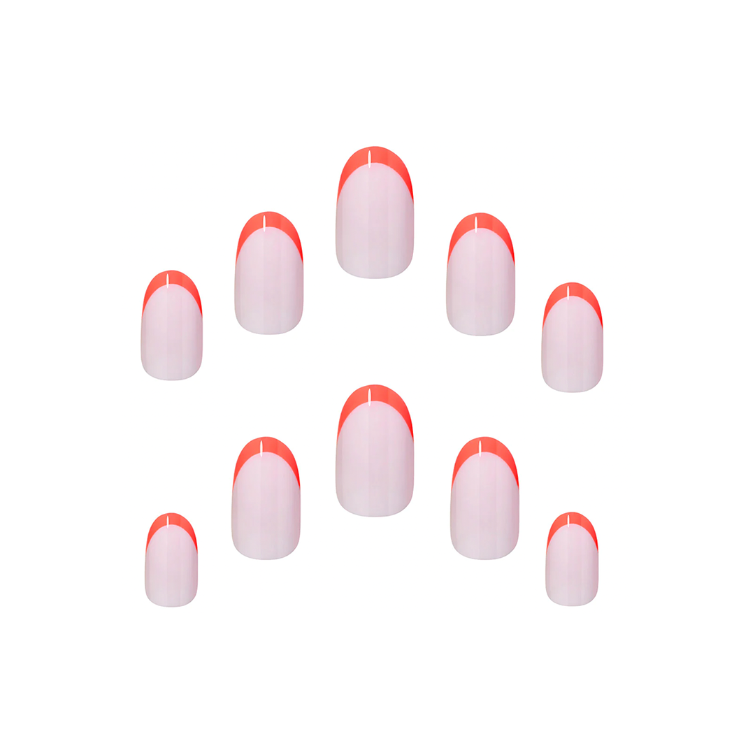 Elegant Touch Luxe Looks False Nails Hot Tip