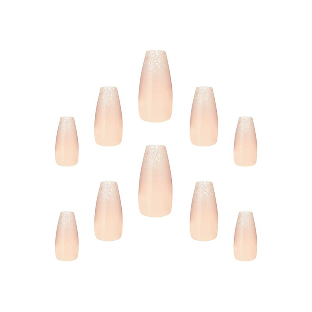 Elegant Touch Luxe Looks False Nails Sugar Cookie