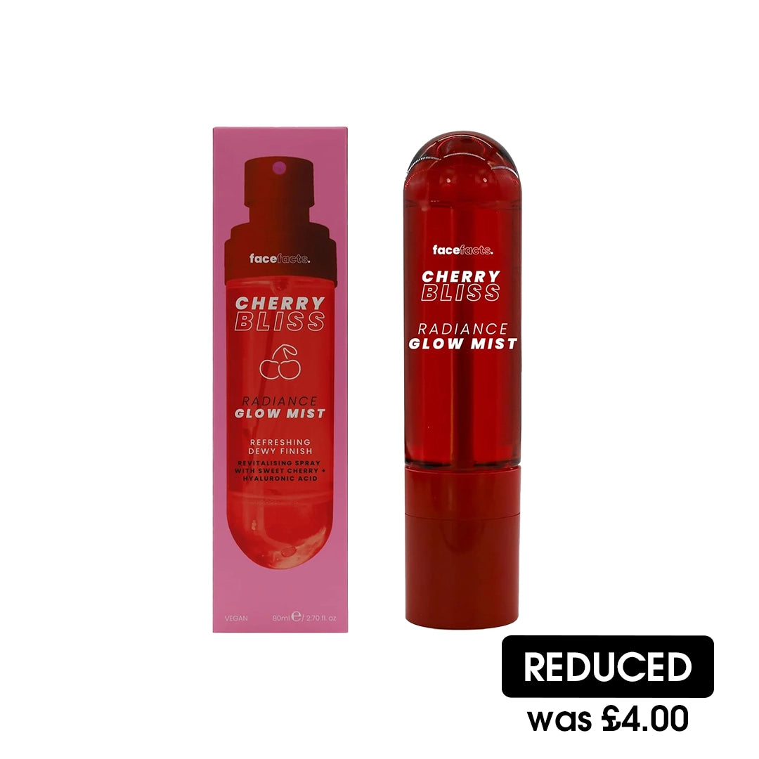 Face Facts Cherry Bliss Radiance Glow Mist 80ml