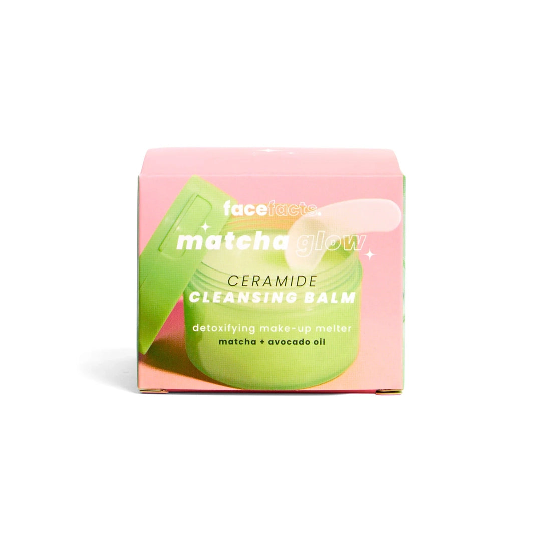 Face Facts Matcha Glow Ceramide Cleansing Balm