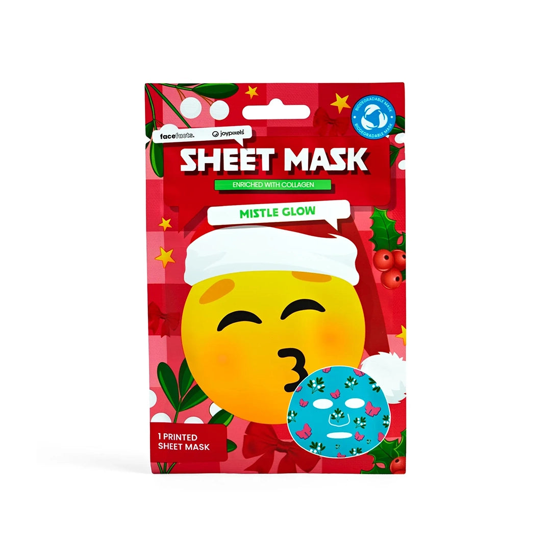 Face Facts Mistle Glow Printed Sheet Mask With Collagen