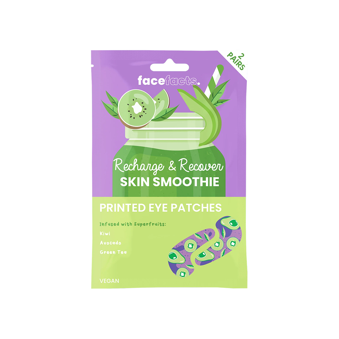 Face Facts Recharge & Recover Skin Smoothie Eye Patches 2 Pairs