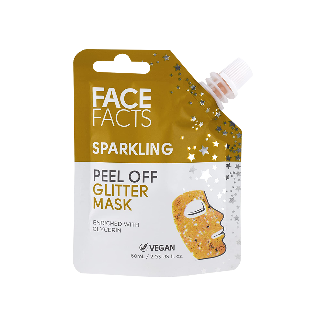 Face Facts Sparkling Peel Off Glitter Mask