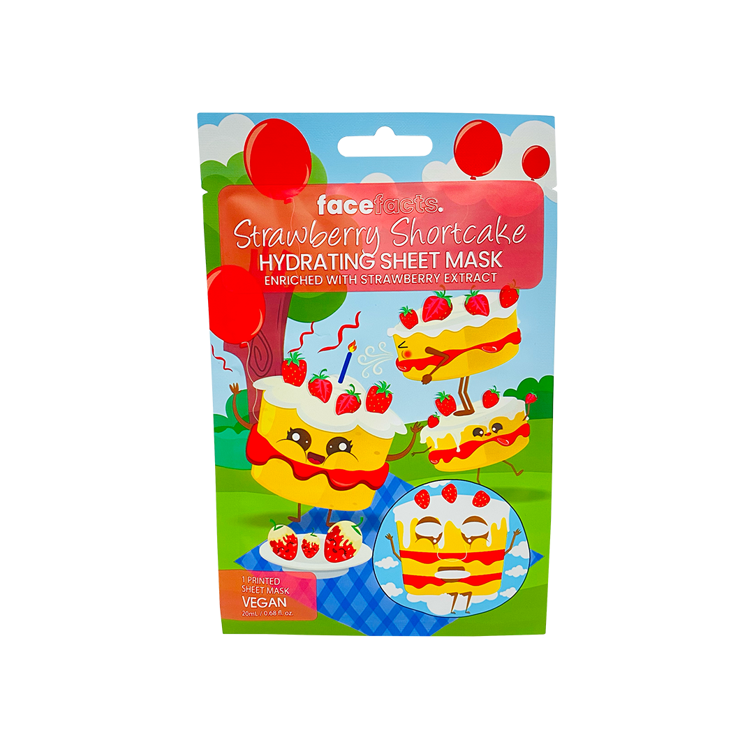 Face Facts Strawberry Shortcake Sheet Mask