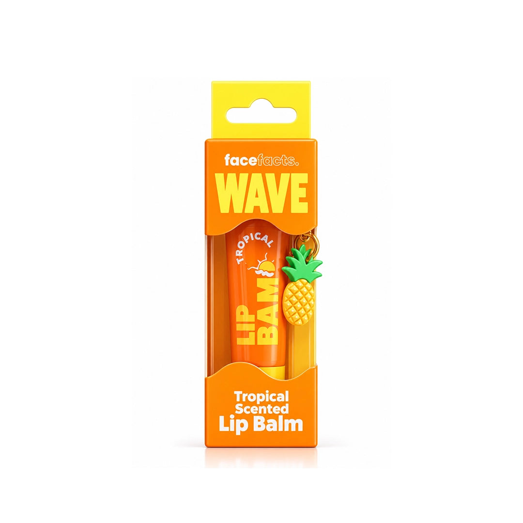 Face Facts Wave Lip Balm Serving Sunset Tropical Scented