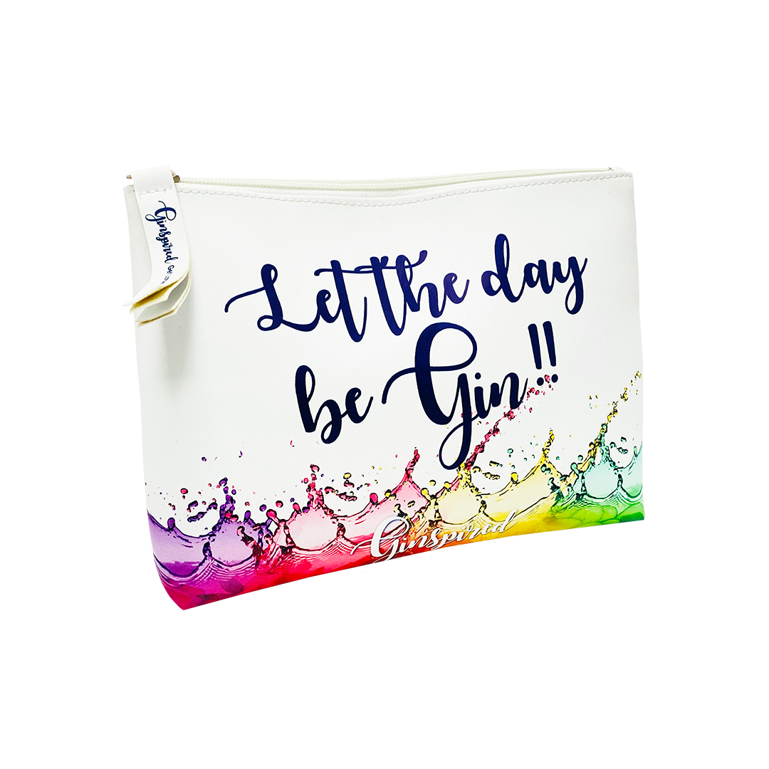 Ginspired Let The Day Be Gin Makeup Bag