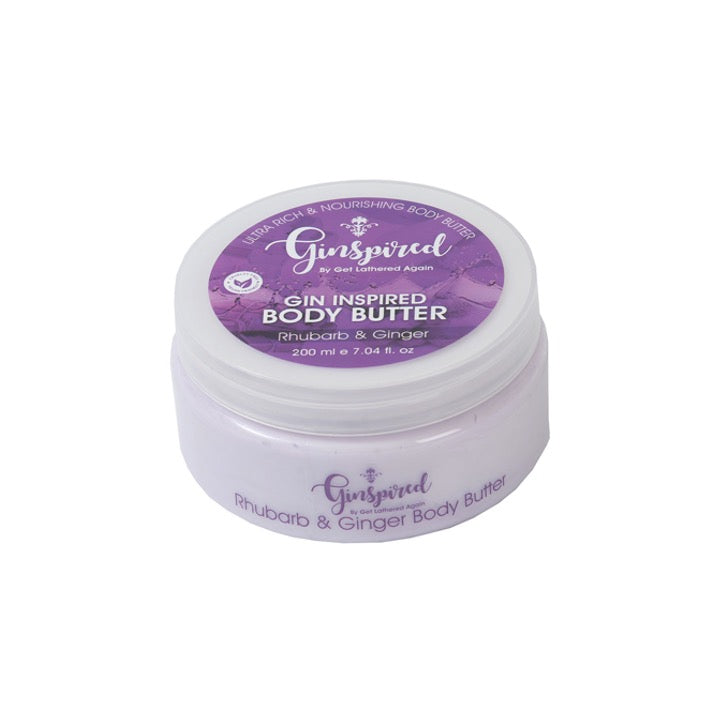 Ginspired Ultra Rich & Nourishing Body Butter Rhubarb & Ginger
