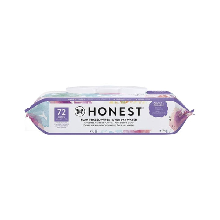 Honest 72 Rose Blossom Wipes