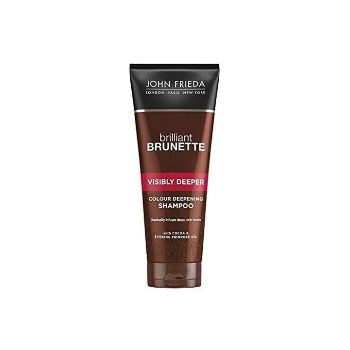 John Frida Brilliant Brunette Shampoo Visibly Deeper 250ml