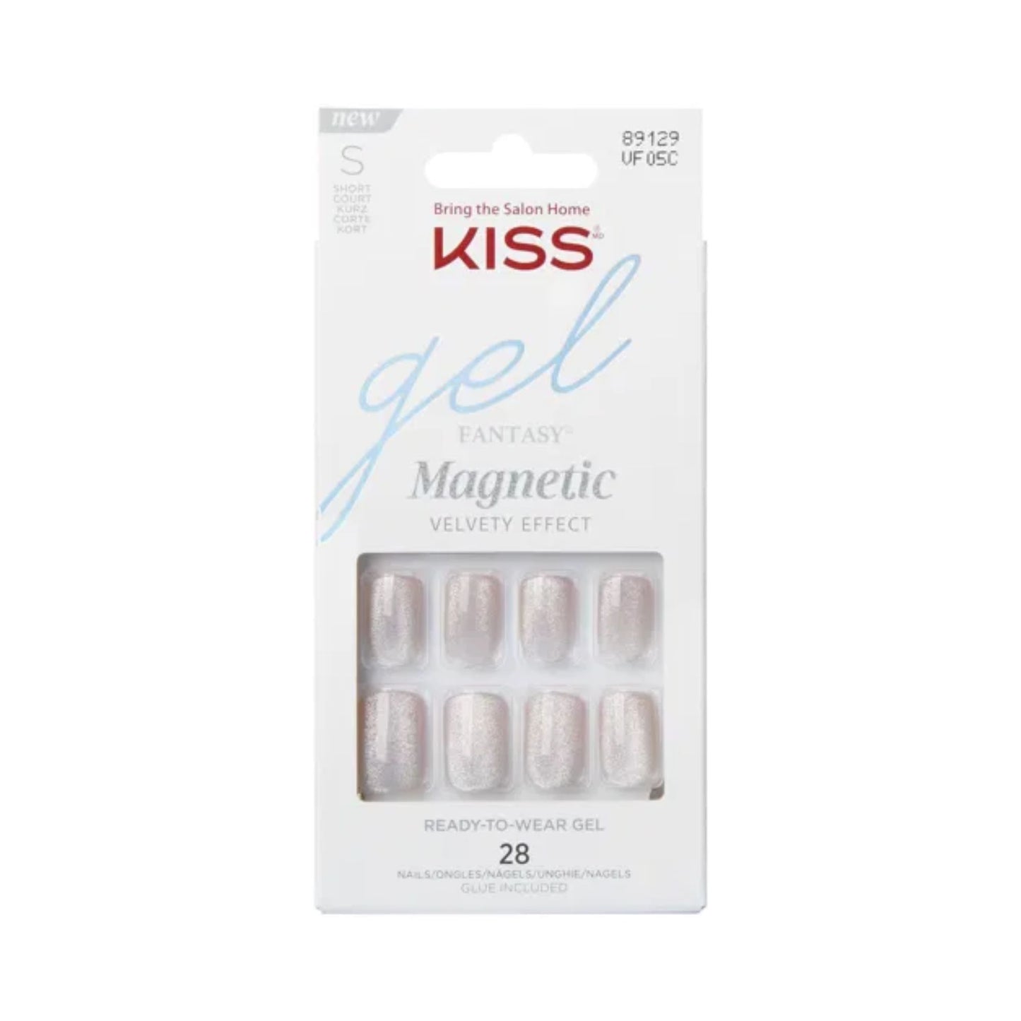 Kiss Gel Fantasy 28 Medium Nails 89129