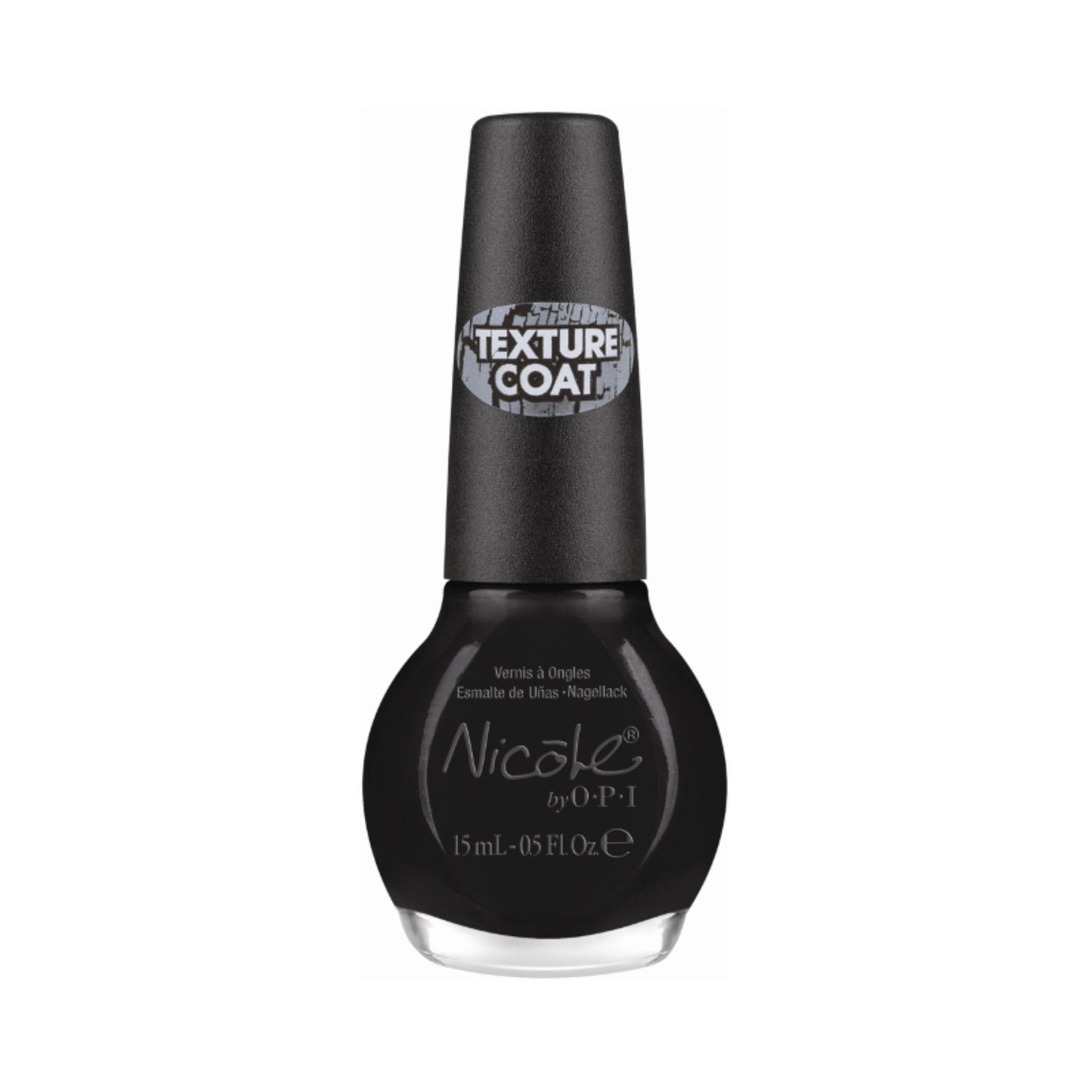 OPI Nicole Nail Polish Black Texture