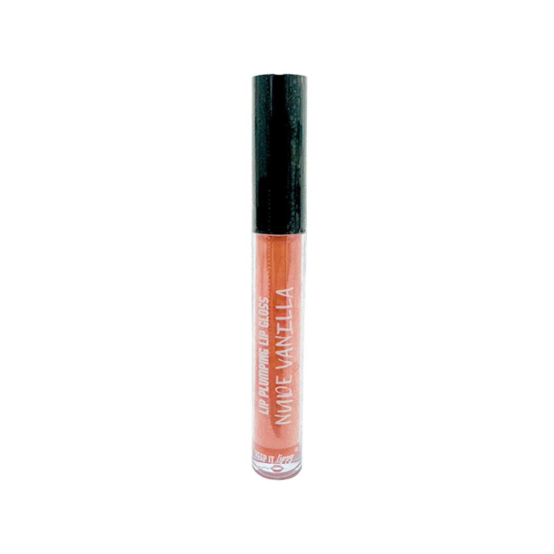 Keep it Lippy Lip Plumping Lip Gloss Nude Vanilla