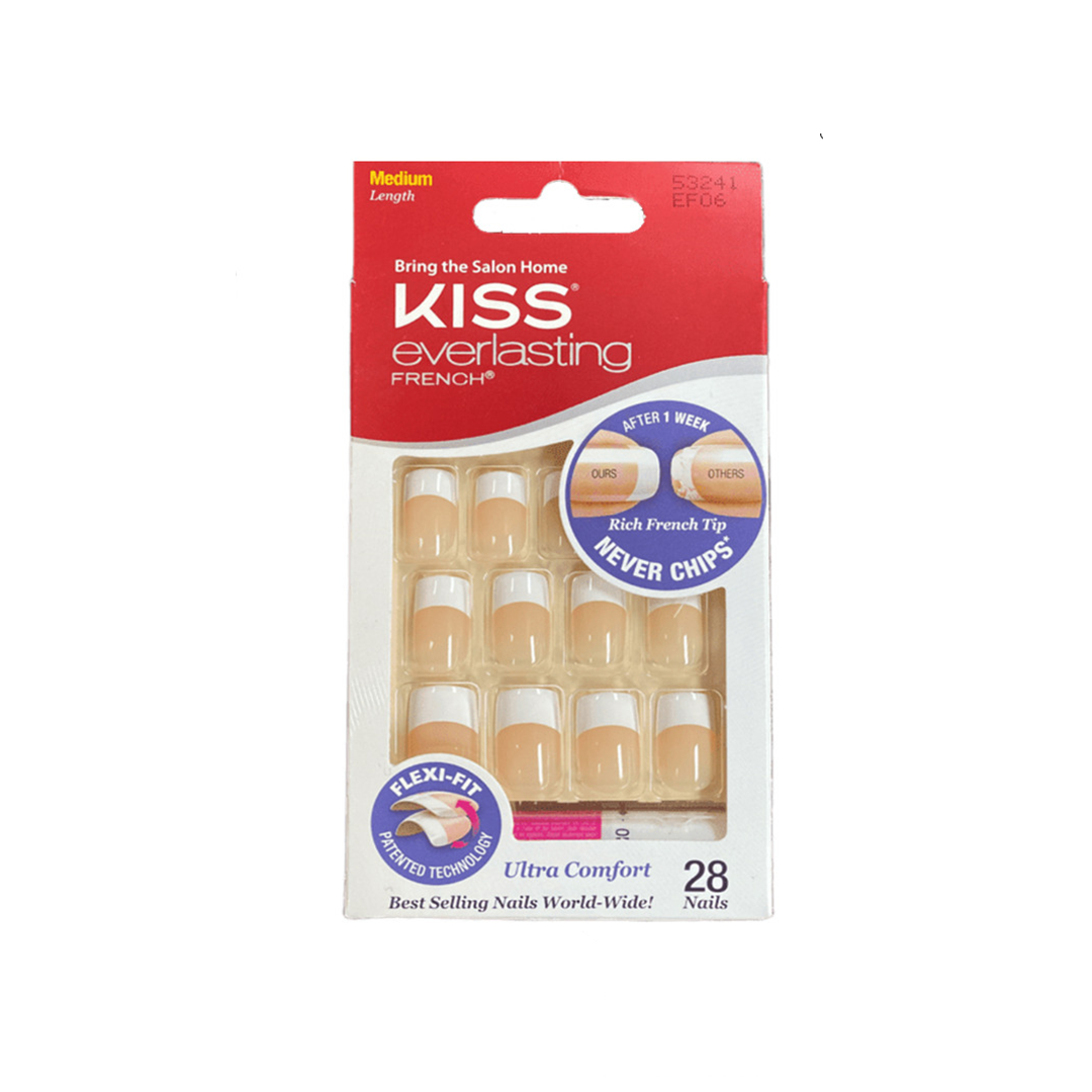 Kiss Everlasting 28 French Nails 53241
