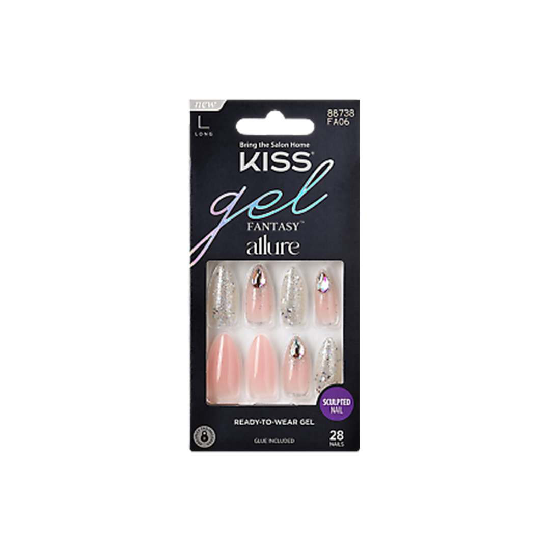 Kiss Gel Allure 28 Long Nails 88738