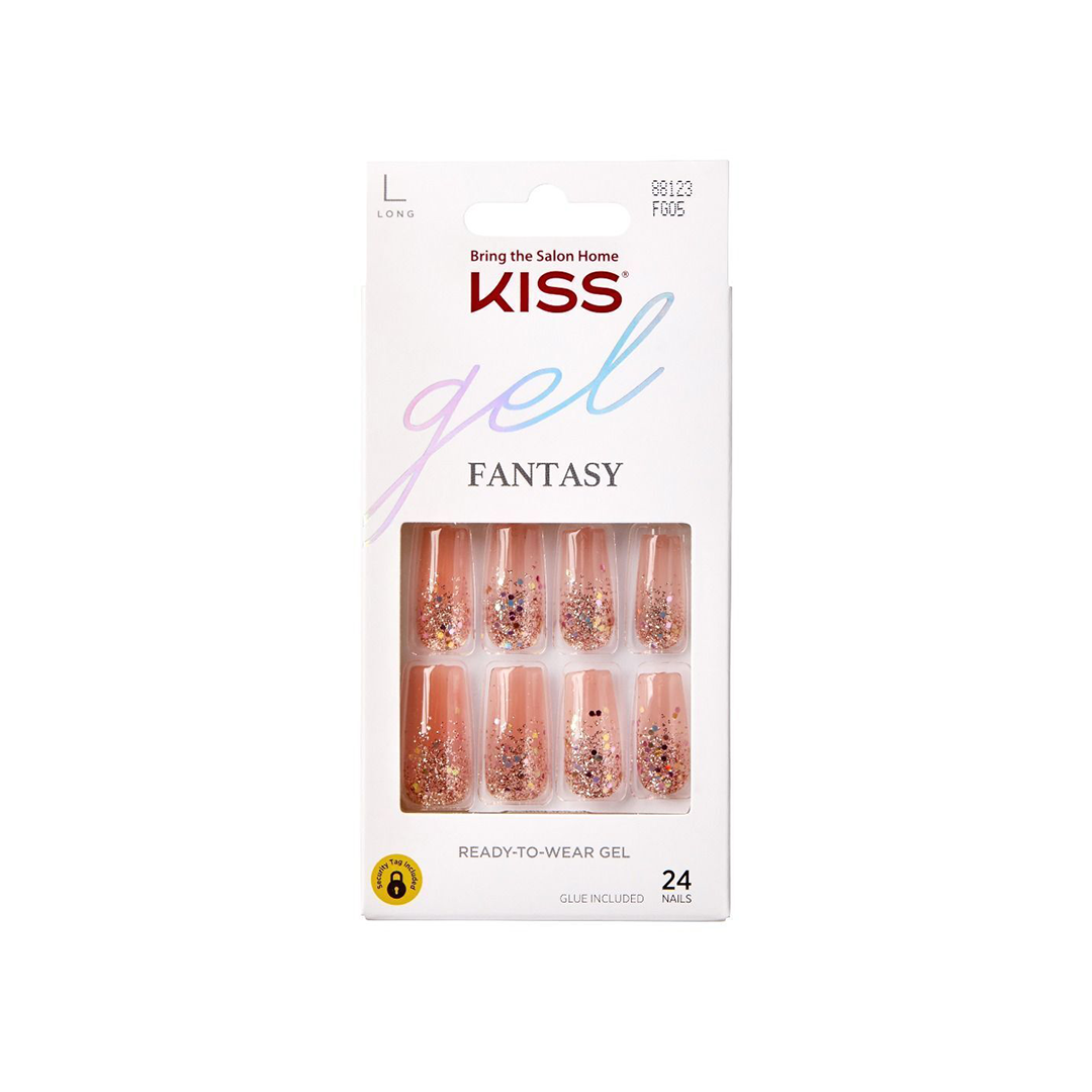 Kiss Gel Fantasy 24 Large Nails 88123