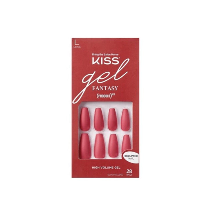 Kiss Gel Fantasy 28 Long Nails 86762