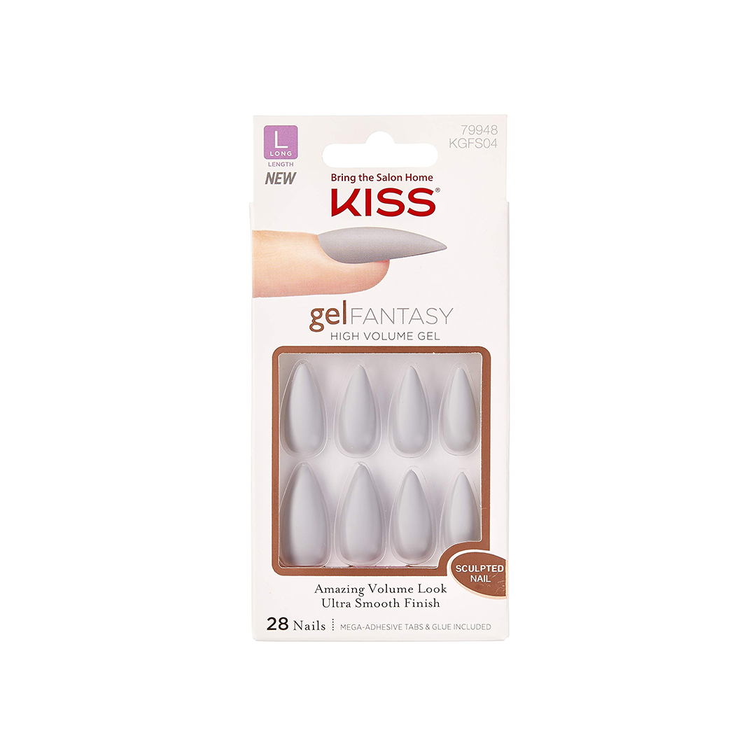 Kiss Gel Fantasy 28 Long Length Nails 79948