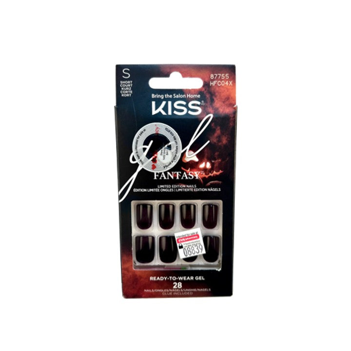 Kiss Gel Fantasy Nails 87755 Glossy Brown