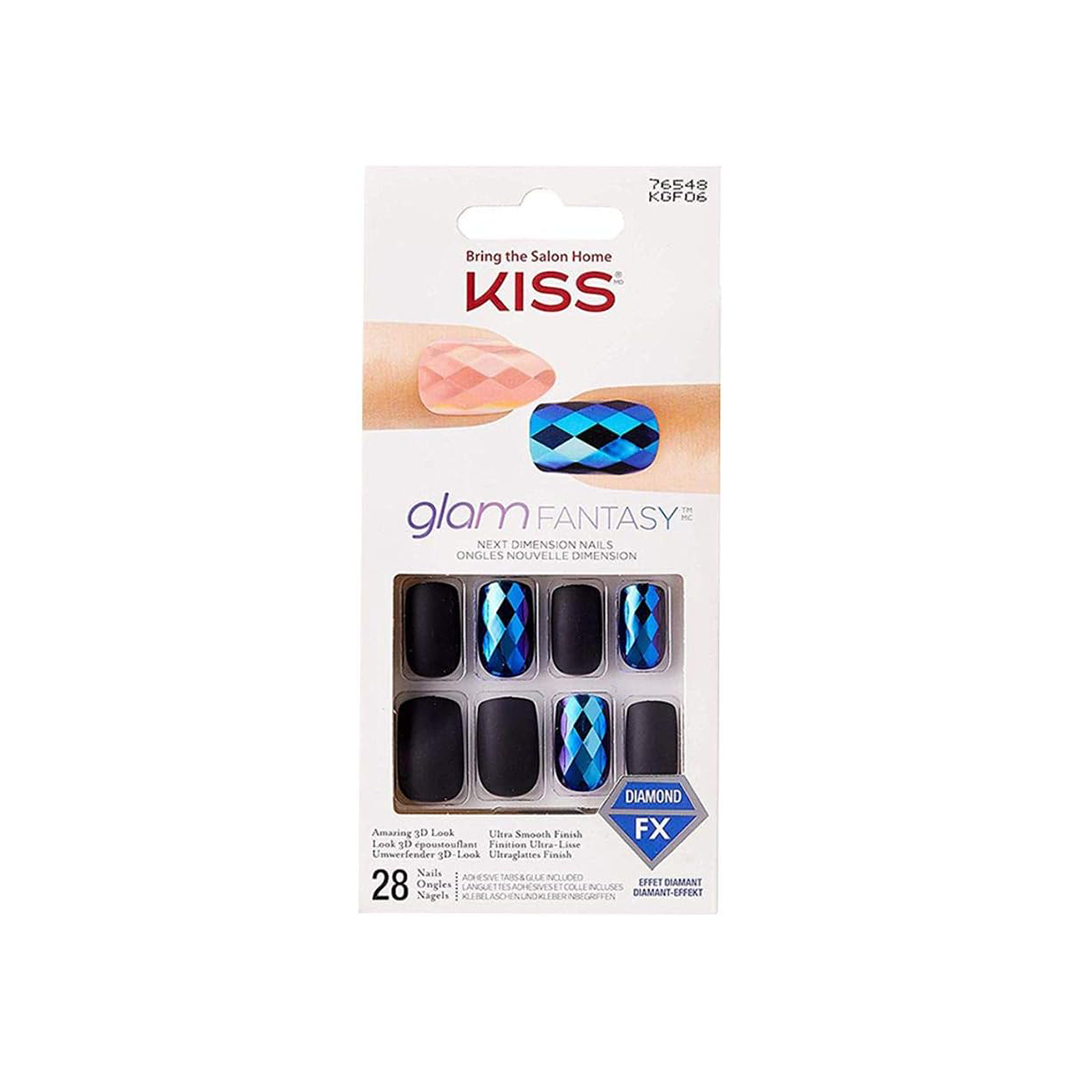 Kiss Glam Fantasy 28 Nails 76548 KGF06 Diamond FX