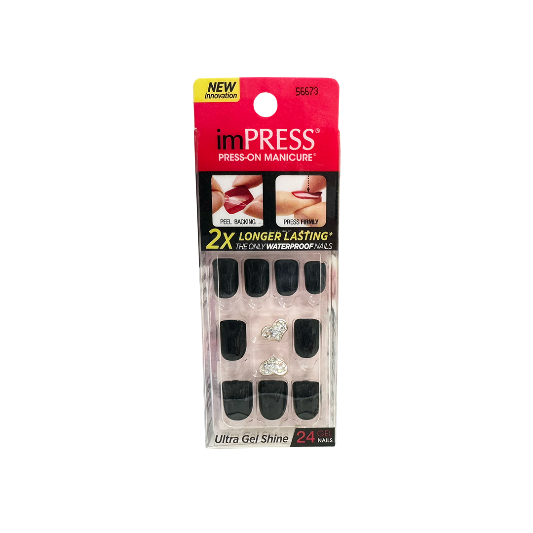 Kiss Impress 24 Nails 56673 Heart Jewel