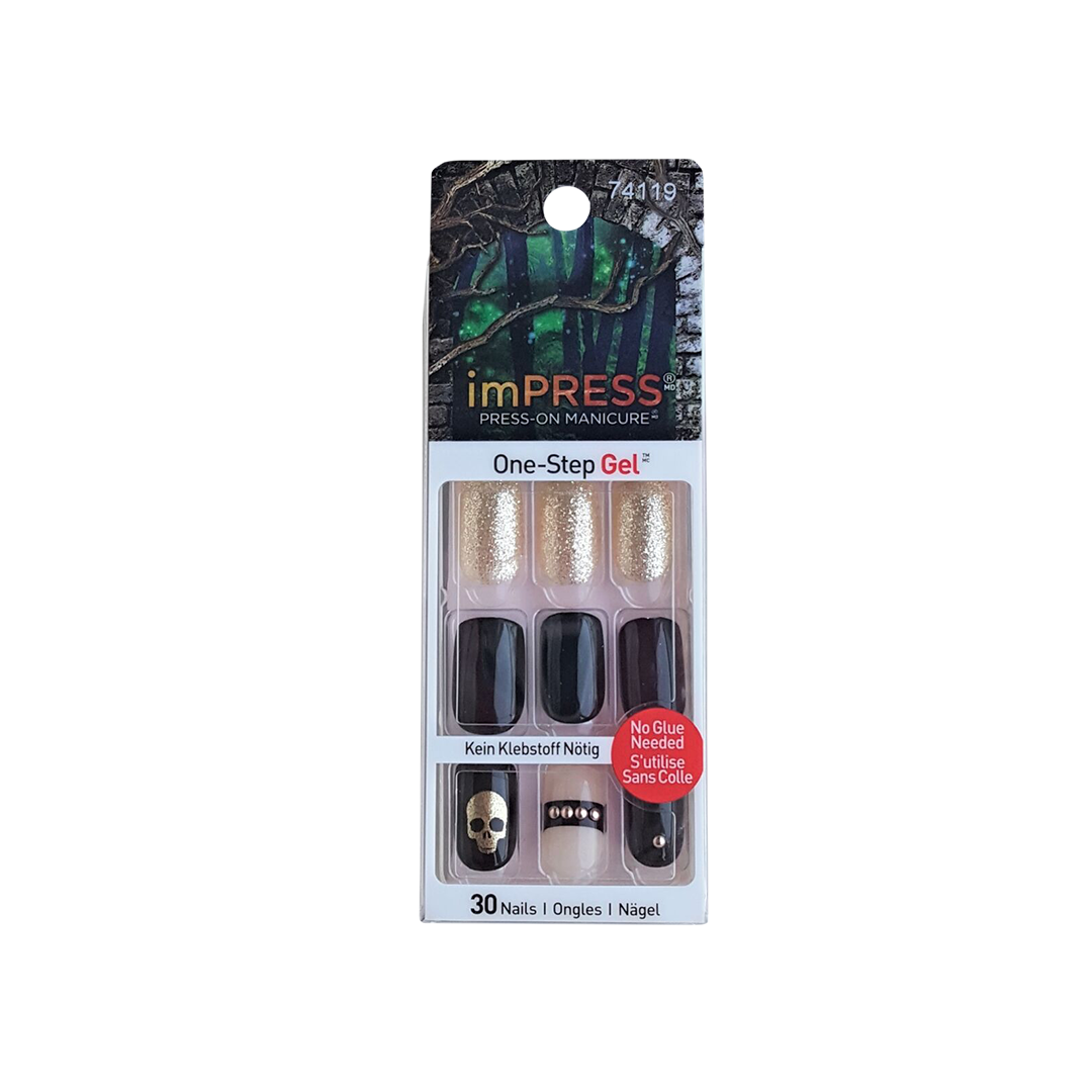 Kiss Impress 30 Medium Nails Living Dead 74119
