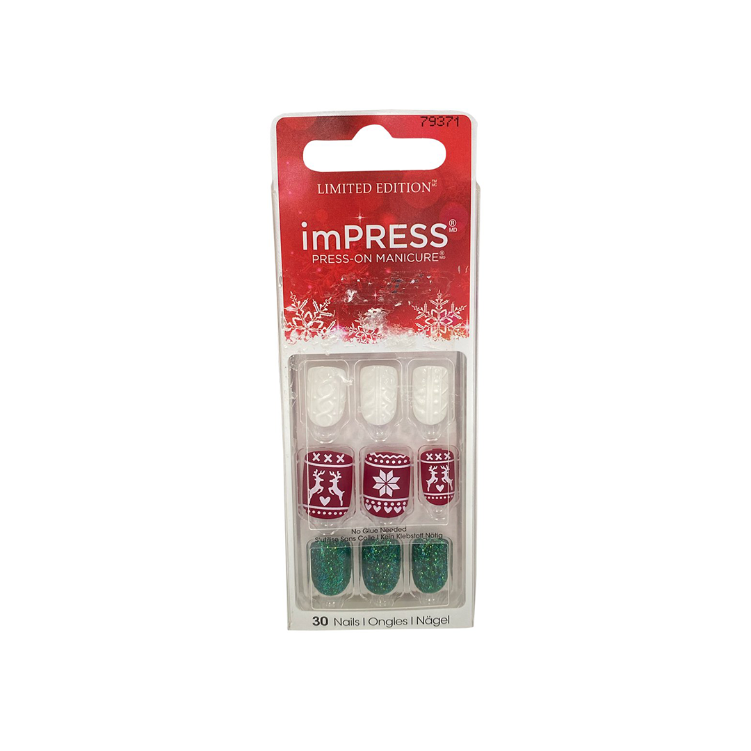 Kiss Impress 30 Nails Chestnuts 79371