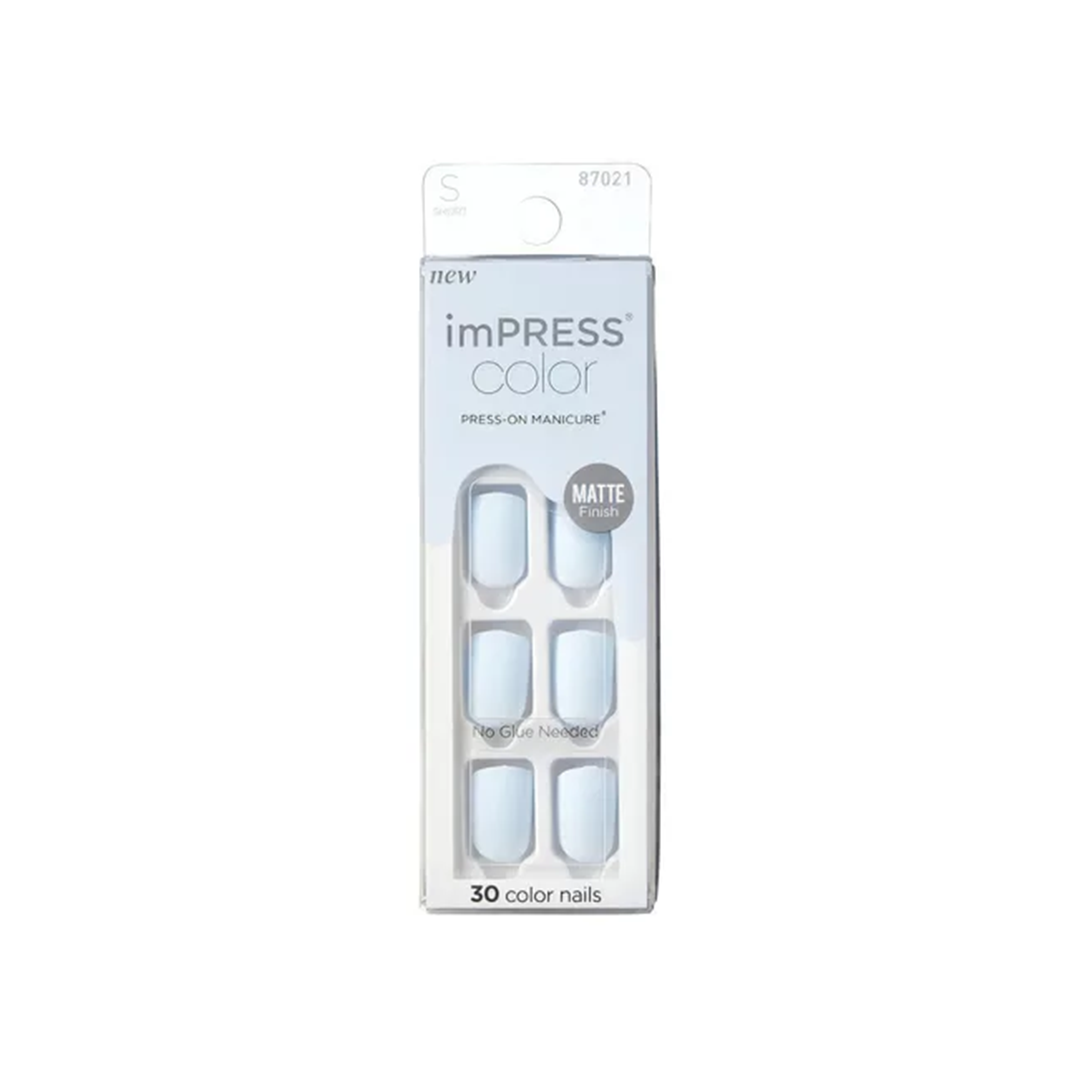 Kiss Impress Color Nails 87021 Blue Sky