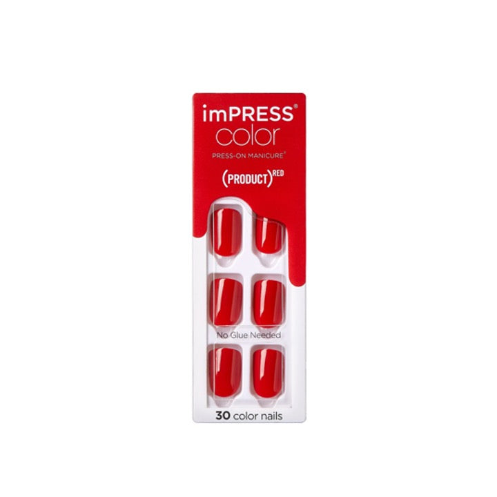 Kiss Impress Color Nails Red Impact 86768