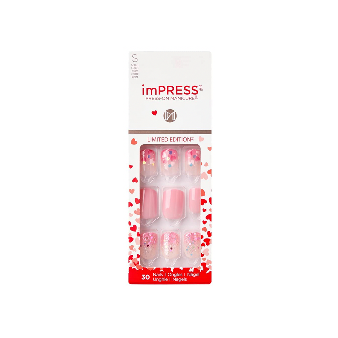 Kiss Impress Limited Edition 30 Short Nails Lovely Day 86695