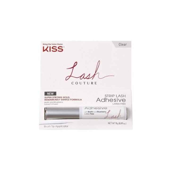 Kiss Strip Lash Ad Clear Latex Free