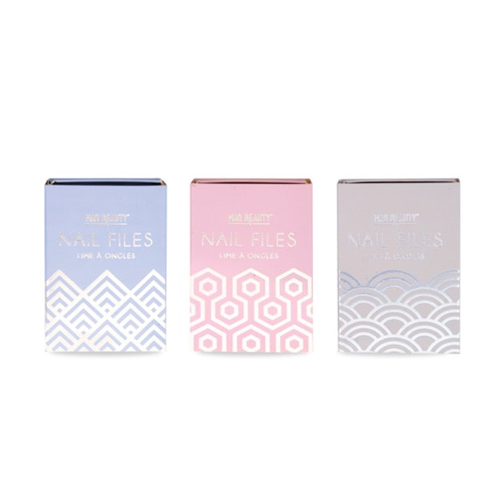 Mad Beauty Splash Silver Pocket Sized Nail Files