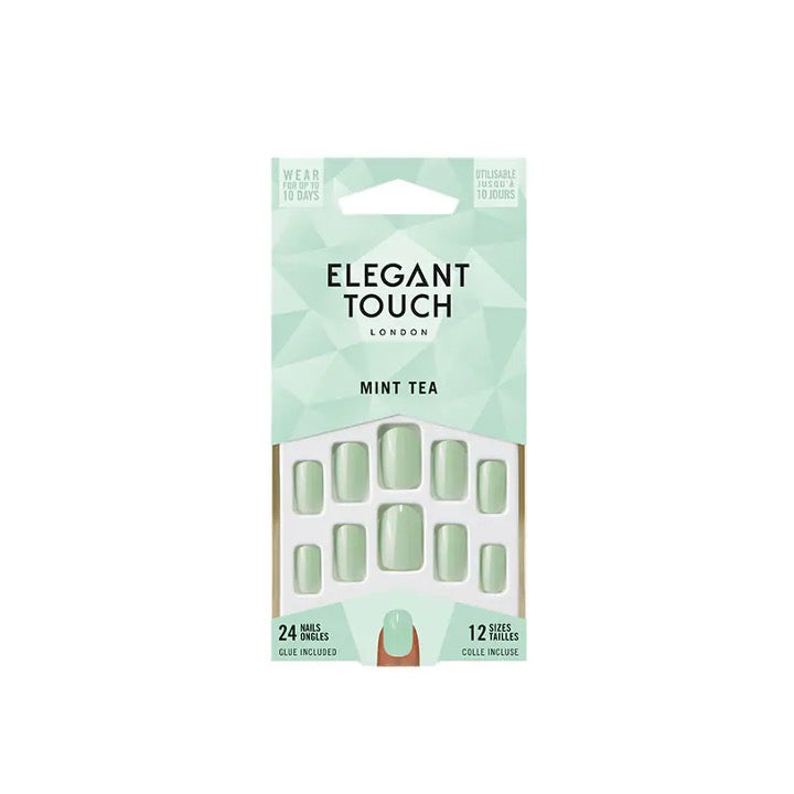 Elegant Touch False Nails Mint Tea