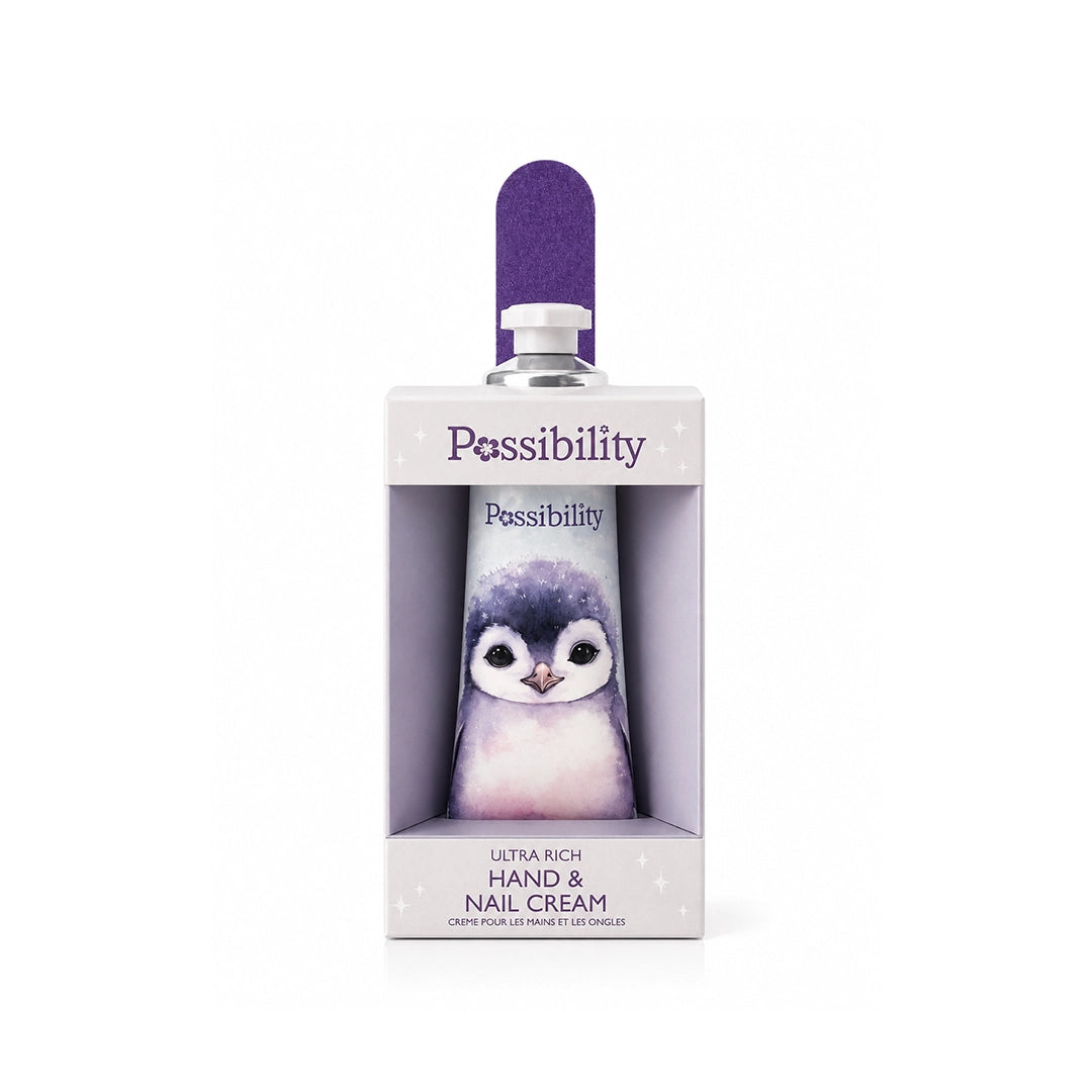 Possibility Penguin Hand & Nail Cream & Emery Board