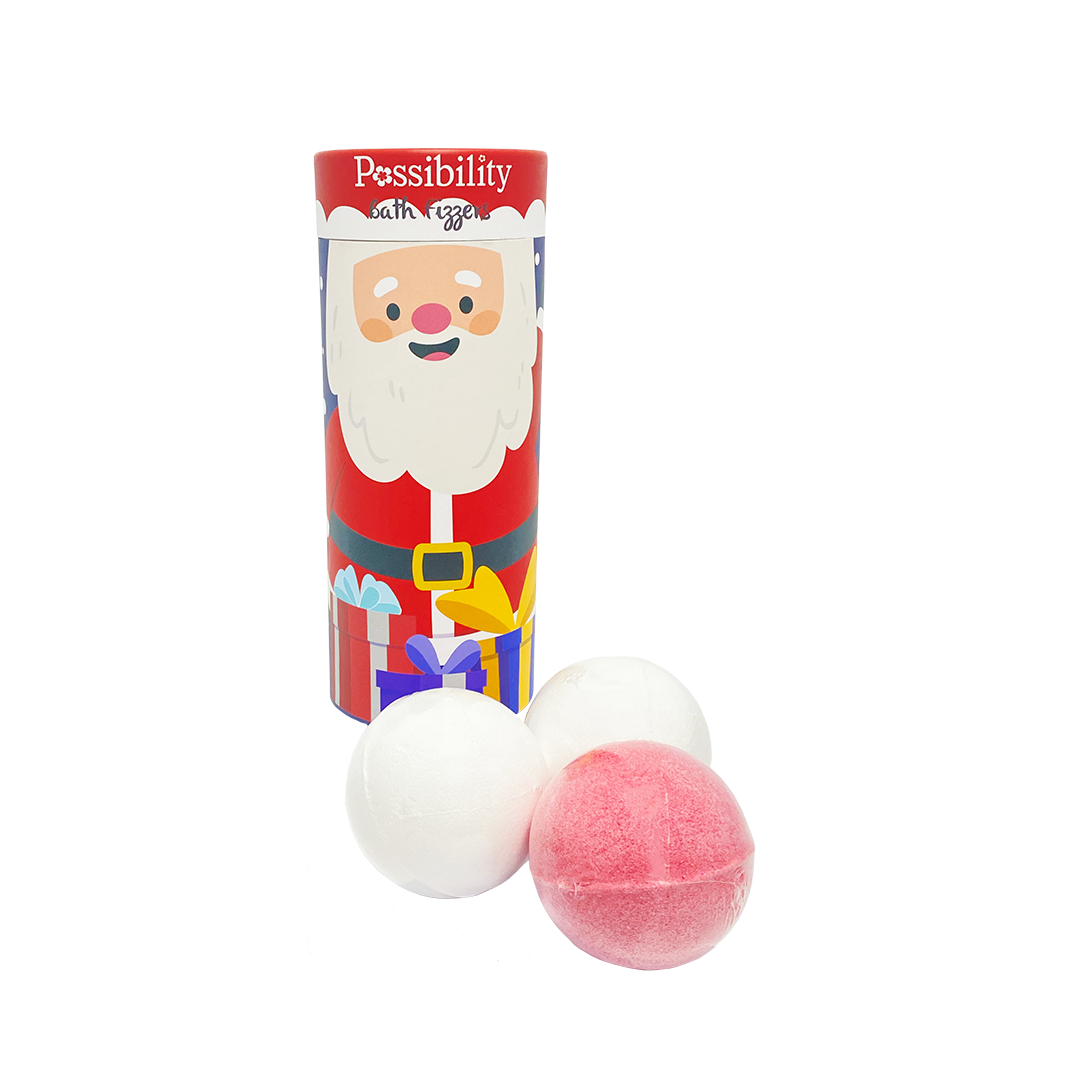 Possibility Santa Bath Fizzer Drum