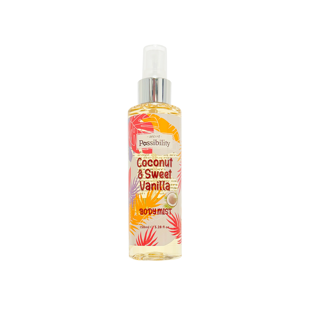Possibility Secret Body Mist Coconut & Sweet Vanilla 150ml
