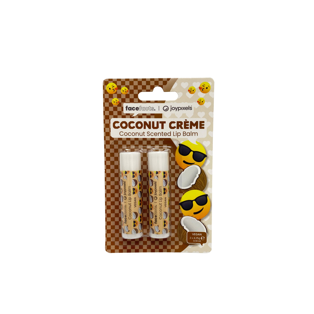 Face Facts Coconut Creme Coconut Scented Lip Balm
