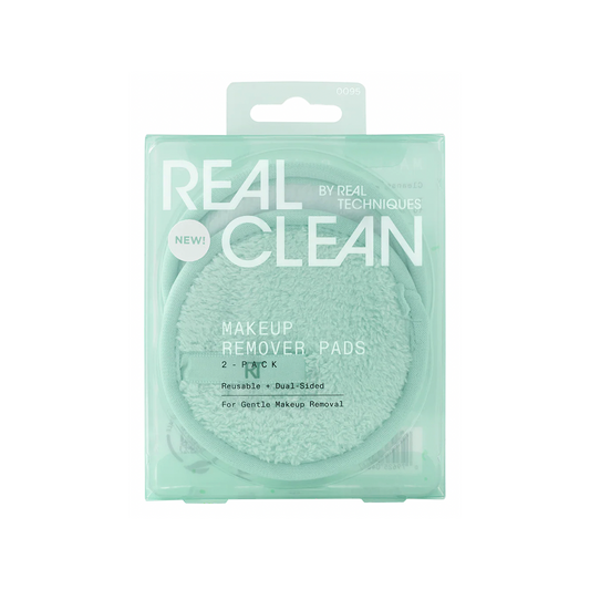 Real Techniques Real Clean Dual Sided Makeup Remover Pads 2 Pack