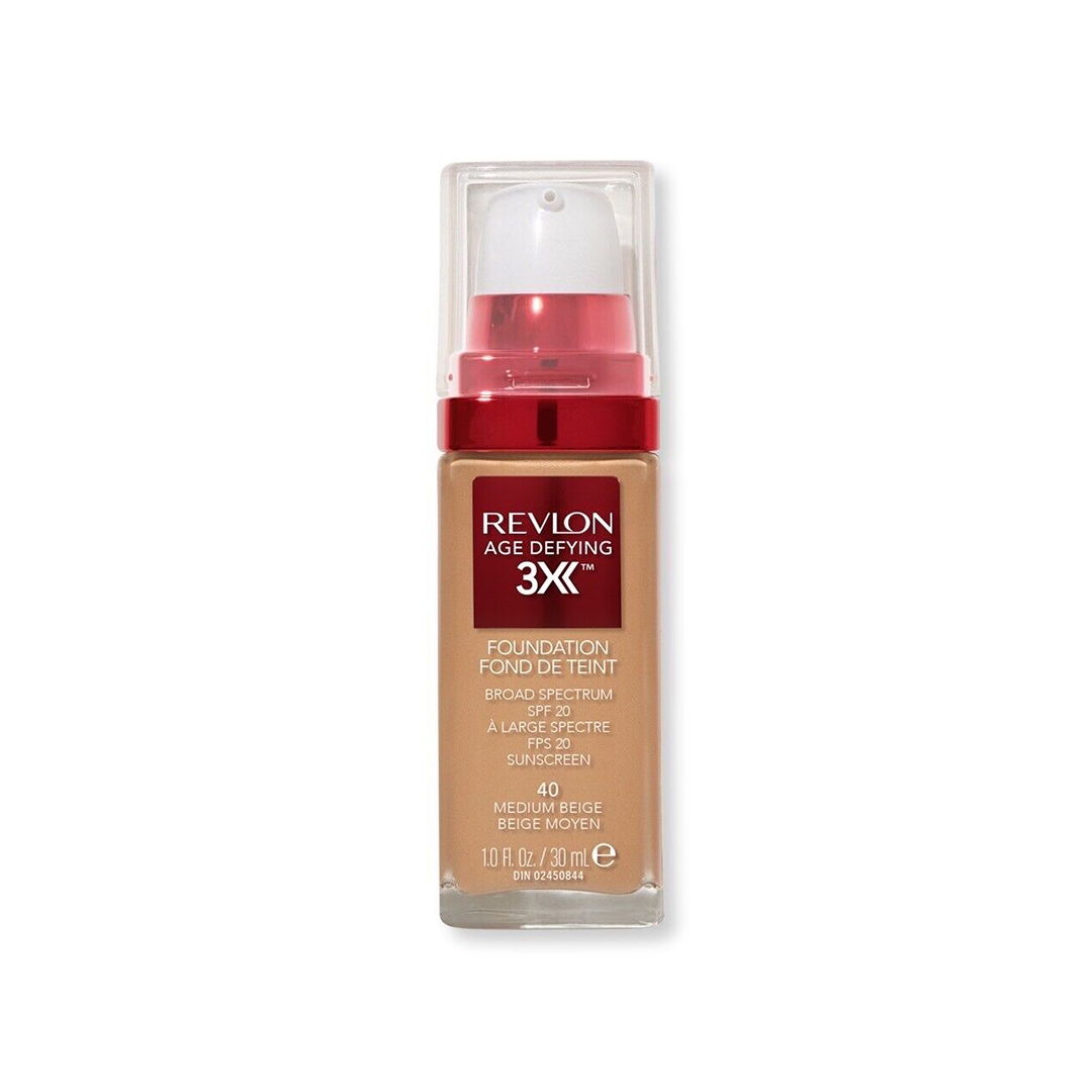 Revlon Age Defying Foundation 40 Medium Beige
