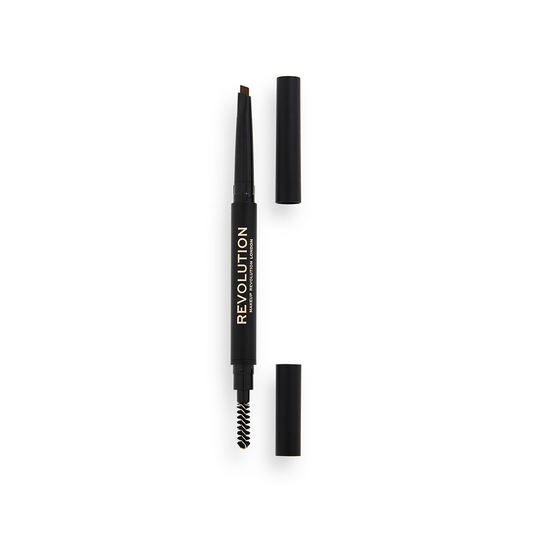 Revolution Duo Brow Definer Medium Brown
