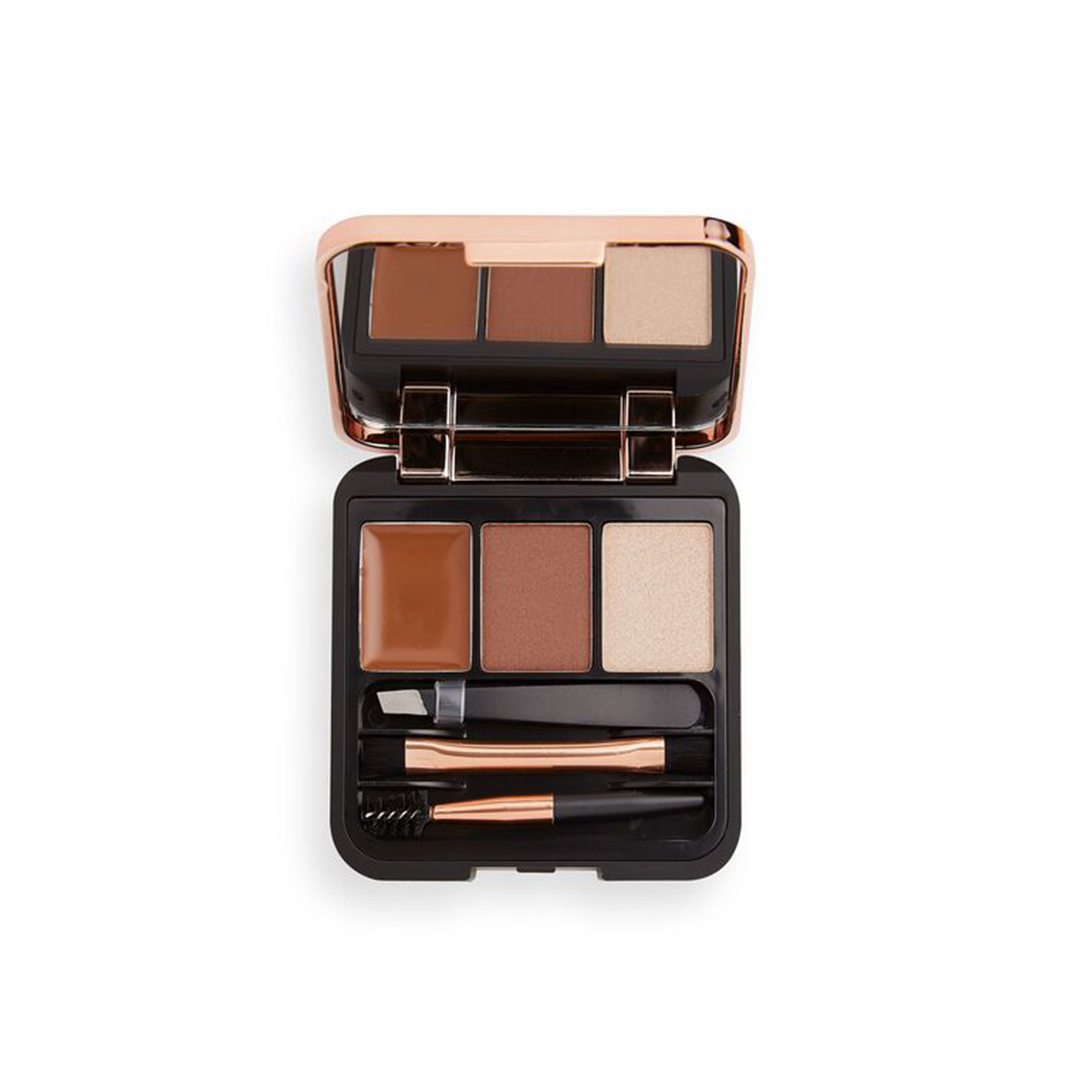 Revolution Eyebrow Sculpt Kit Medium Brown